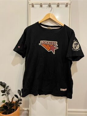 100% Cotton Lockheed Blackbird Graphic Tee
